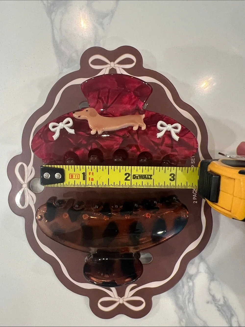 🐾 2 Pack Hair Clip Set.🐾🐾
